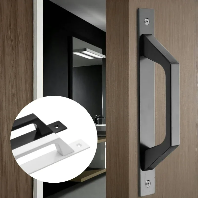 Description Picture 2 of itemDoor and Window Handles Wooden Door Aluminum Alloy Handles Push-pull Aluminum Alloy Sliding Door Cabinet Handles