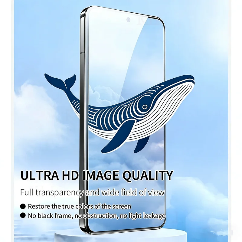 3-Pack Full Coverage Hydrogel Screen Protector Films