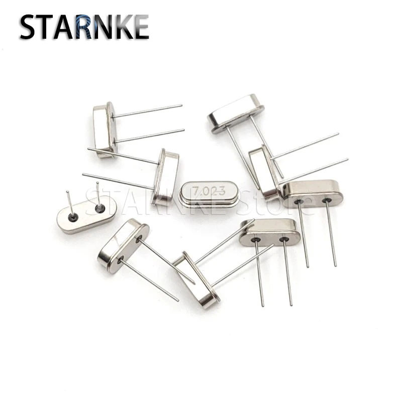 HC-49S DIP Passive Crystal Oscillator S Type 7.023M 7.023MHZ Resonator 2Pin 10PCS