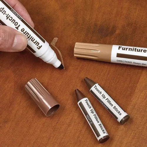 Wooden Furniture Repair Pen Touch Up Markers & Filler Sticks Wood Scratch Restoration Kit Patch Paint Pen Wood Composite Repair - Image 4