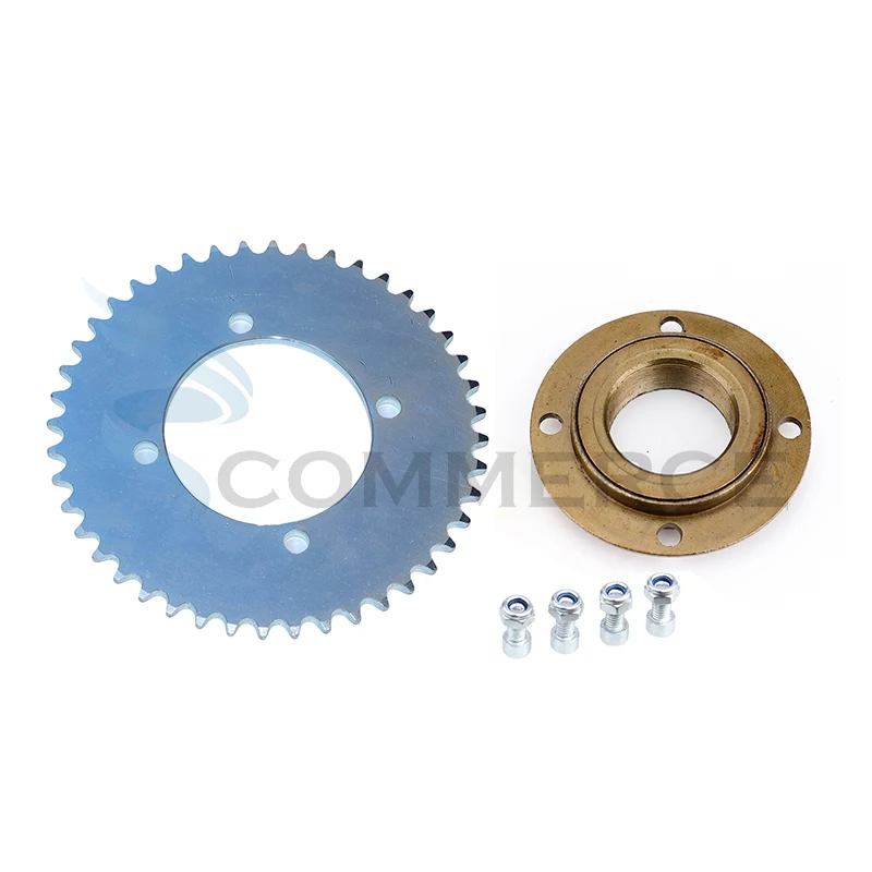 Electric Scooter Rear Wheel Sprocket Chain Drive Gear & Freewheel Adapter