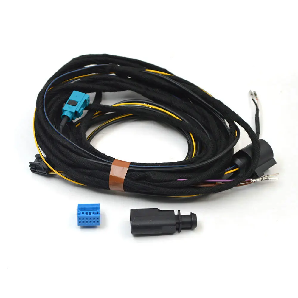 

Rear View Camera Reversing Logo Camera Cable 5GG827469F Wire Harness Fit For Golf 7 MK7 VII