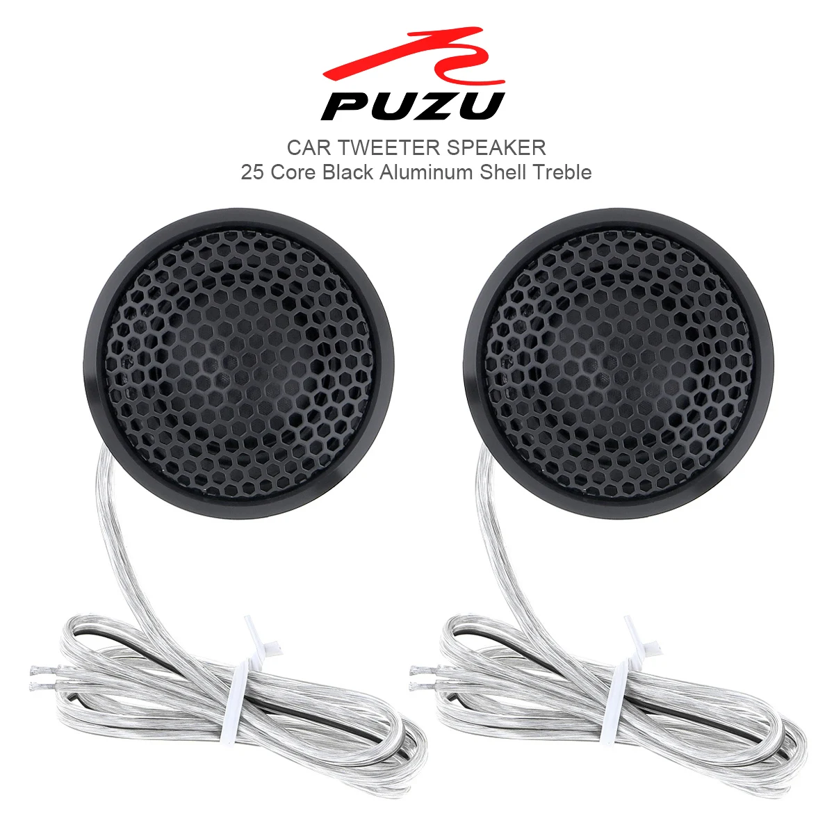 2Pcs Altoparlanti Tweeter Per Auto Universali 12V 120W Film In Alluminio Altoparlanti Hifi Autoradio Altoparlante Stereo Audio Per Auto
