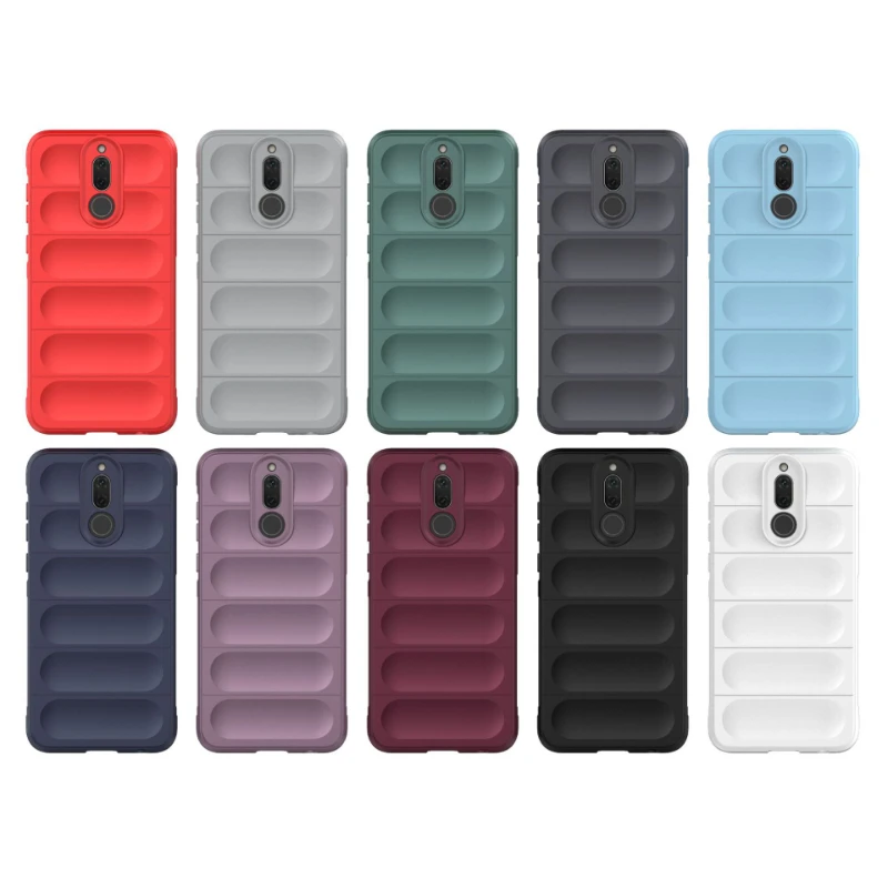 화웨이 메이트 10 라이트 20 라이트 4g 뒷면 커버 케이스 충격 방지 갑옷 전화 케이스 액체 실리콘 Anti-fall Funda Coque