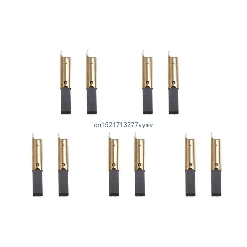 10pcs Washing Machine Carbon Brush 2pcs/set Inserts Brushes L94MF7 Supplies For Outdoor Traveling Portable Repairing Supplies