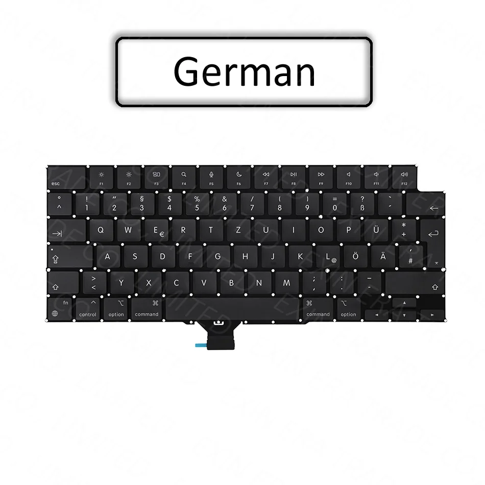 New Laptop A2918 A2992 US UK Euro Keyboard English for Macbook Pro