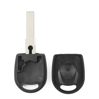 Chiave lama tagliata/non tagliata con chip per VW 3 Chiave lama tagliata/non tagliata con chip per VW - KEYYOU portachiavi Transponder lama HU66 tagliata non tagliata con chip ID48 per VW Polo Golf