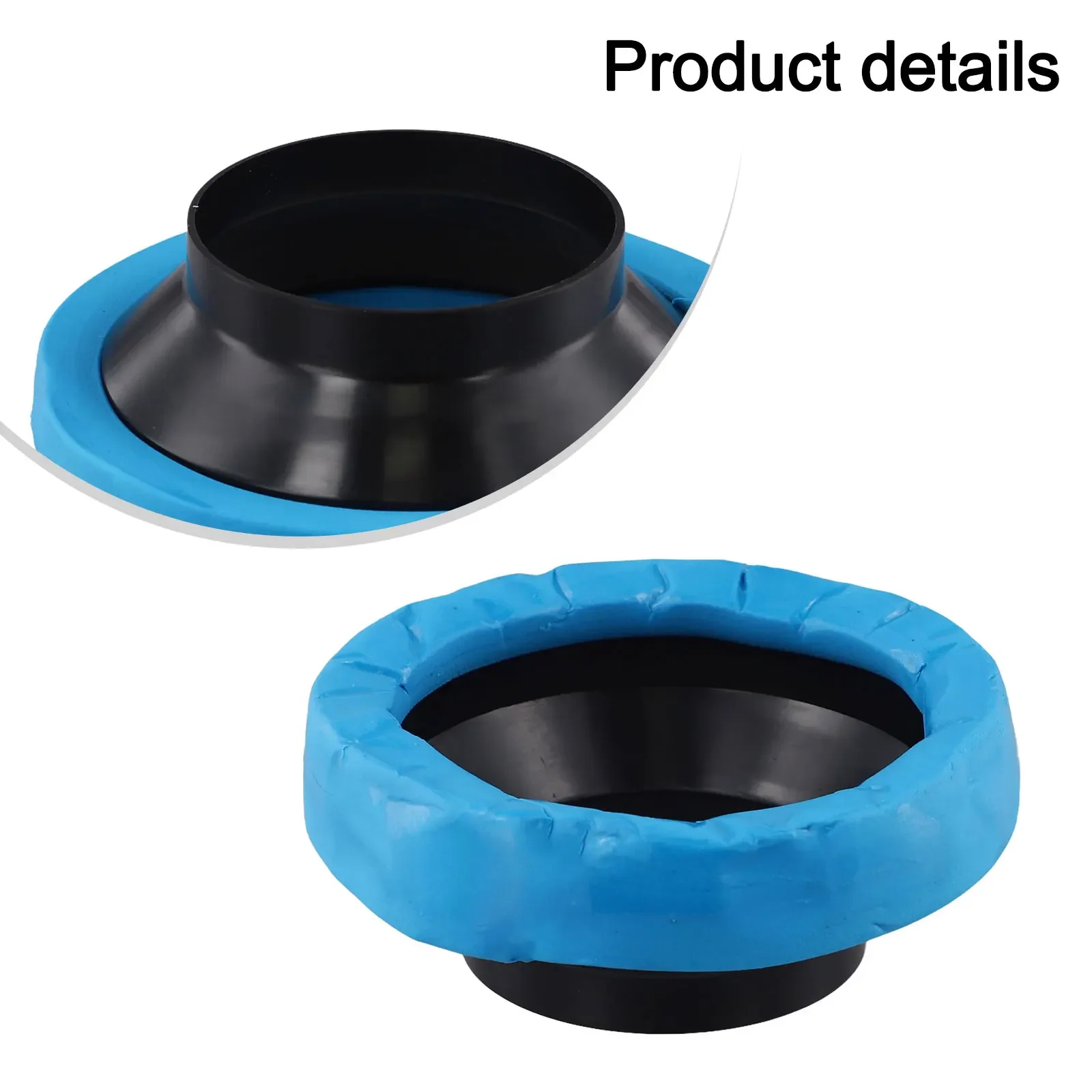 Toilet Flange Ring Seal Drain Pipe Anti-overflow Seal Anti-odor Flange Bathroom Accessories Toilet Universal Accessories