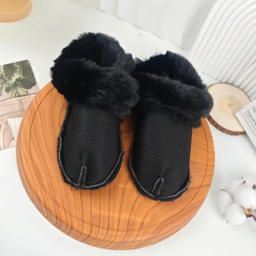 Plus Size Winter Warm Shoe Cover Clog Fur Lining Replacement Thicken Shoe Pads Clogs Slippers Plush Liner Accessories 1Pair