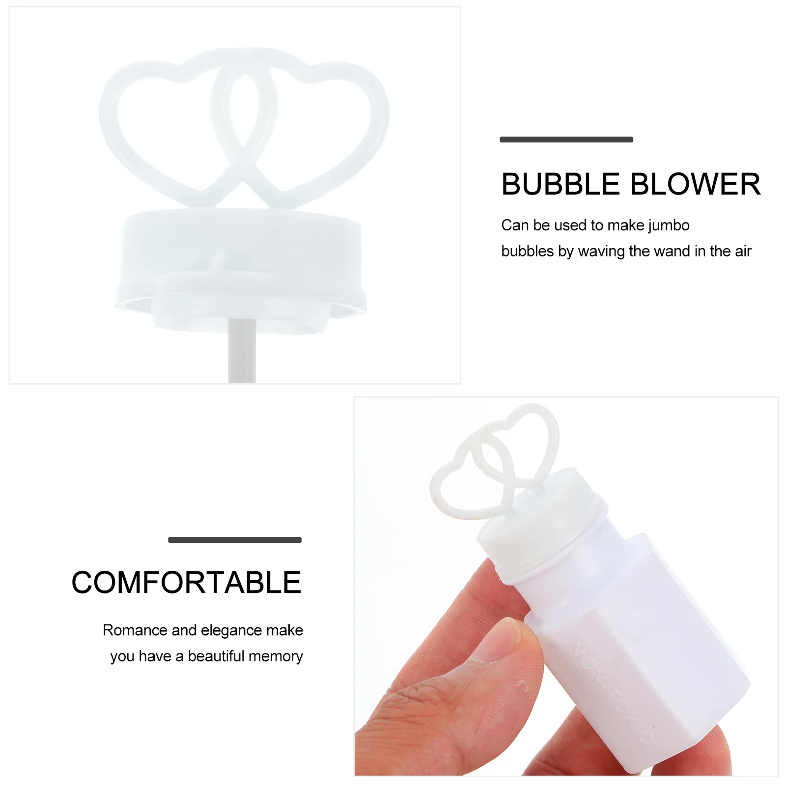 16 Pcs Bubble Wand Fire Extinguisher Bottles Soap Bubbles Pomperos Children Birthday Kit Love 5