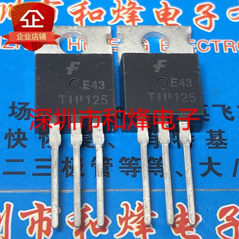 

5 шт.-10 шт. TIP125 TO-220 60V 5A, новый и оригинальный НА СКЛАДЕ
