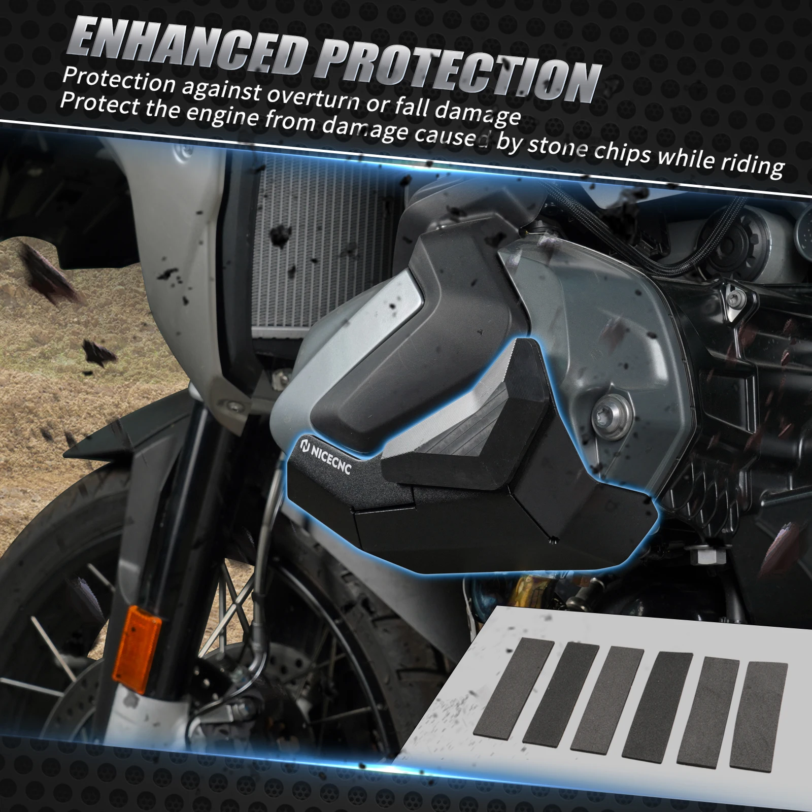 For BMW R 1250 GS R1250GS Adventure Engine Cylinder Head Cover R 1250 GS-GSA-R1250R/RS/RT