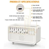 White Noise Machine Diffuser Air Aroma Diffuser Humidifier With 8 White Noise Adjustable, Night Light, Bluetooth Speaker 5