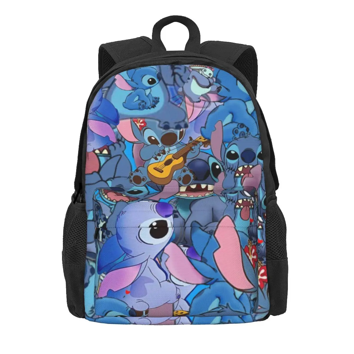 

Disney Lilo And Stitch Women Backpack Mochila 3D Print Children School Bag Cartoon Laptop Mochila Kids Large Capacity Rucksack