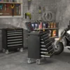 7-Drawer Tool Chest with Wheels, Metal Rolling Tool Box with Wheels, Key Locking & Large Capacity Drawers 2
