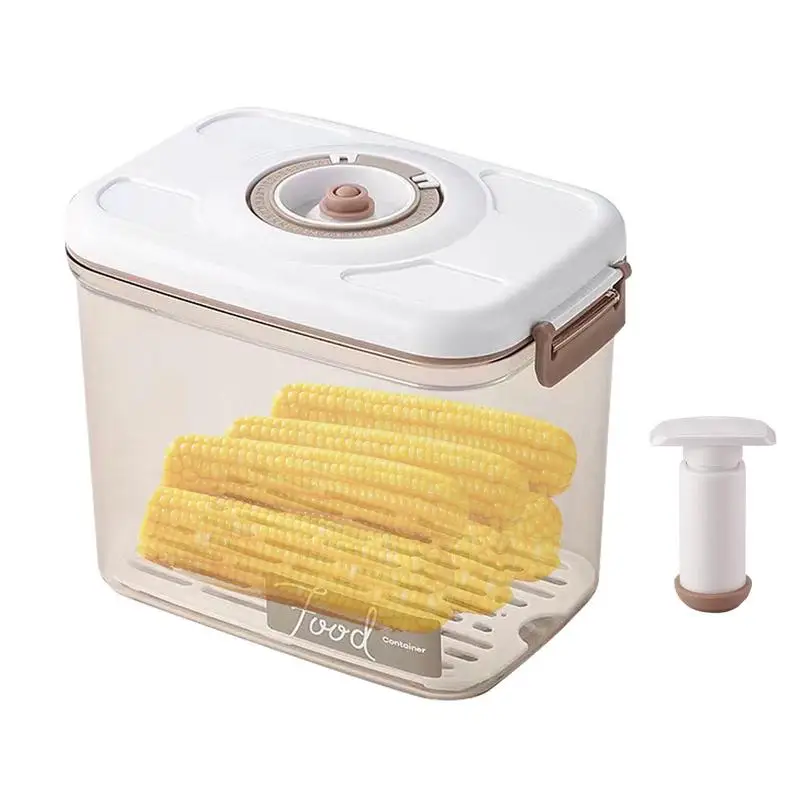 

Vacuum Seal Containers Food Saver Marinade Storage Containers With Time Compass Manual Air Pump Food Saver Preserve & Marinate