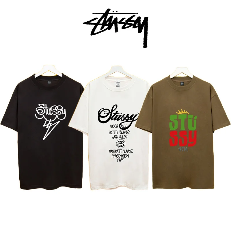 Stussy T-shirt In Black Cotton for Men