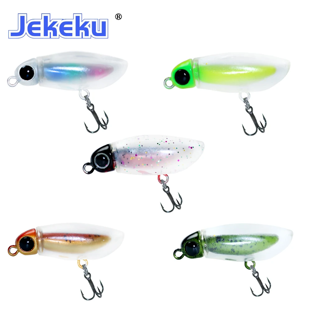 

JEKEKU New 1pc Mute Ball Pencil Fishing lure 2.6g/38mm Floating Pencil Lure Bait Bass Pesca Crankbait Fishing Tackle