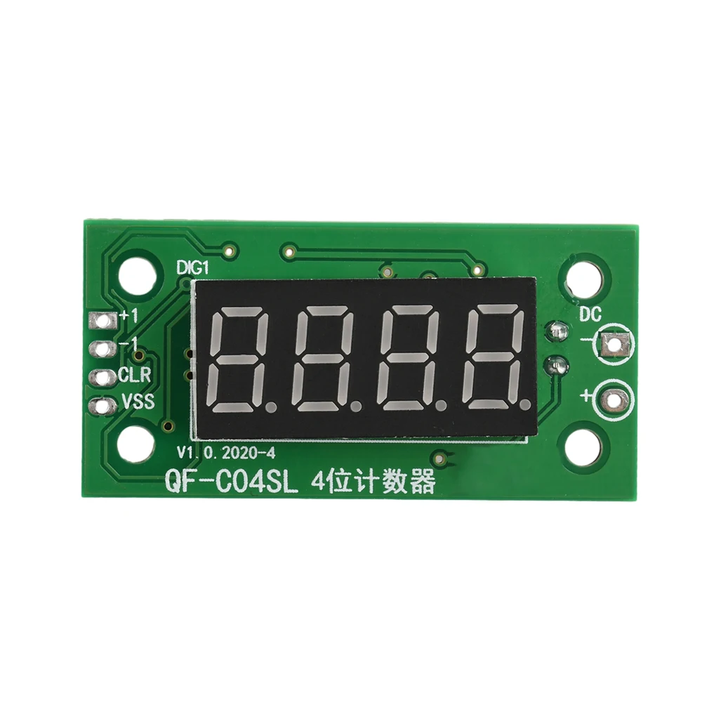 0-9999 DC 4-25V Elektronisches Digitalzählermodul LED Niedrigpegel-Schaltzählermodul mit Stromausfall-Speicherfunktion – Detail 6