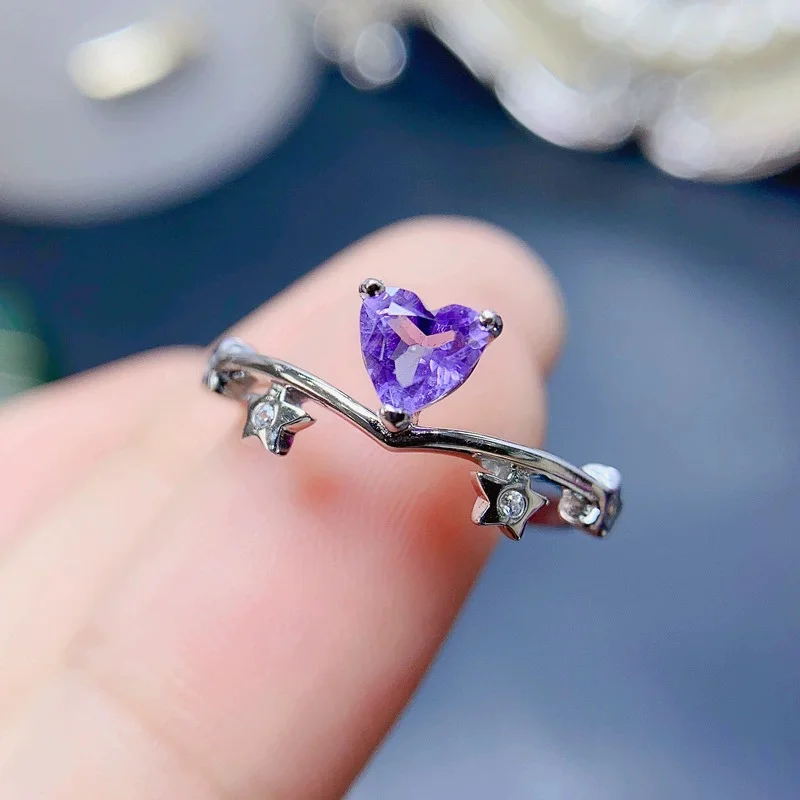 

Женское серебряное кольцо с золотым покрытием, 5 мм, 0, 5 карат