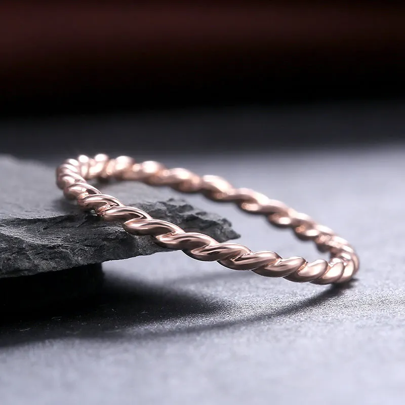 Tensor Ring Copper Energy Twist Ring Jewelry Fashion Gift 4