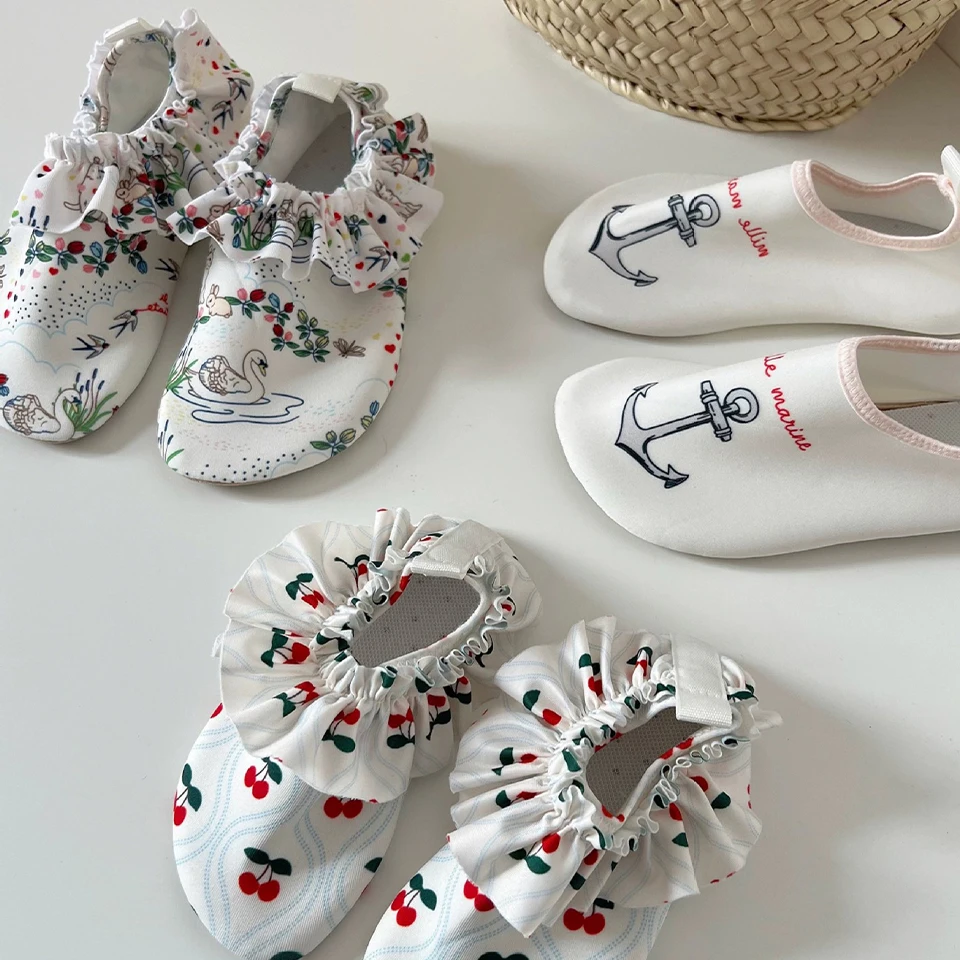 Water Sports Shoes Sneakers Shoes Baby Shoes Baby Boy Girl Beach Shoes KS Children Print Water Sports Sneakers Swimming Aqua Barefoot Shoes Kids Indoor Outdoor Slippers