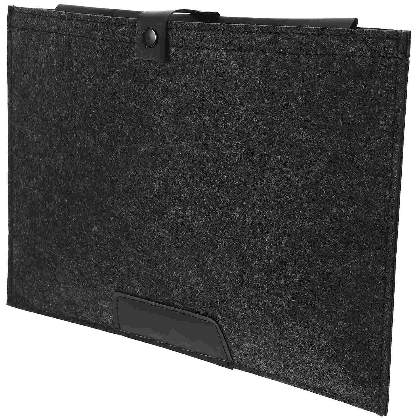 

Папка для документов с перфорацией, бумажный Органайзер с надписью, портфель-конверт, сумочка из фетра в минималистичном стиле