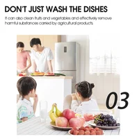 Mini Ultrasonic Dishwasher Portable Multifunctional Fruit Vegetable Dish Washer Household Dish Washing Machine Washing Machine 5