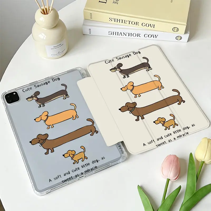 Tri-Fold TPU Bumper Protective Tablet Case