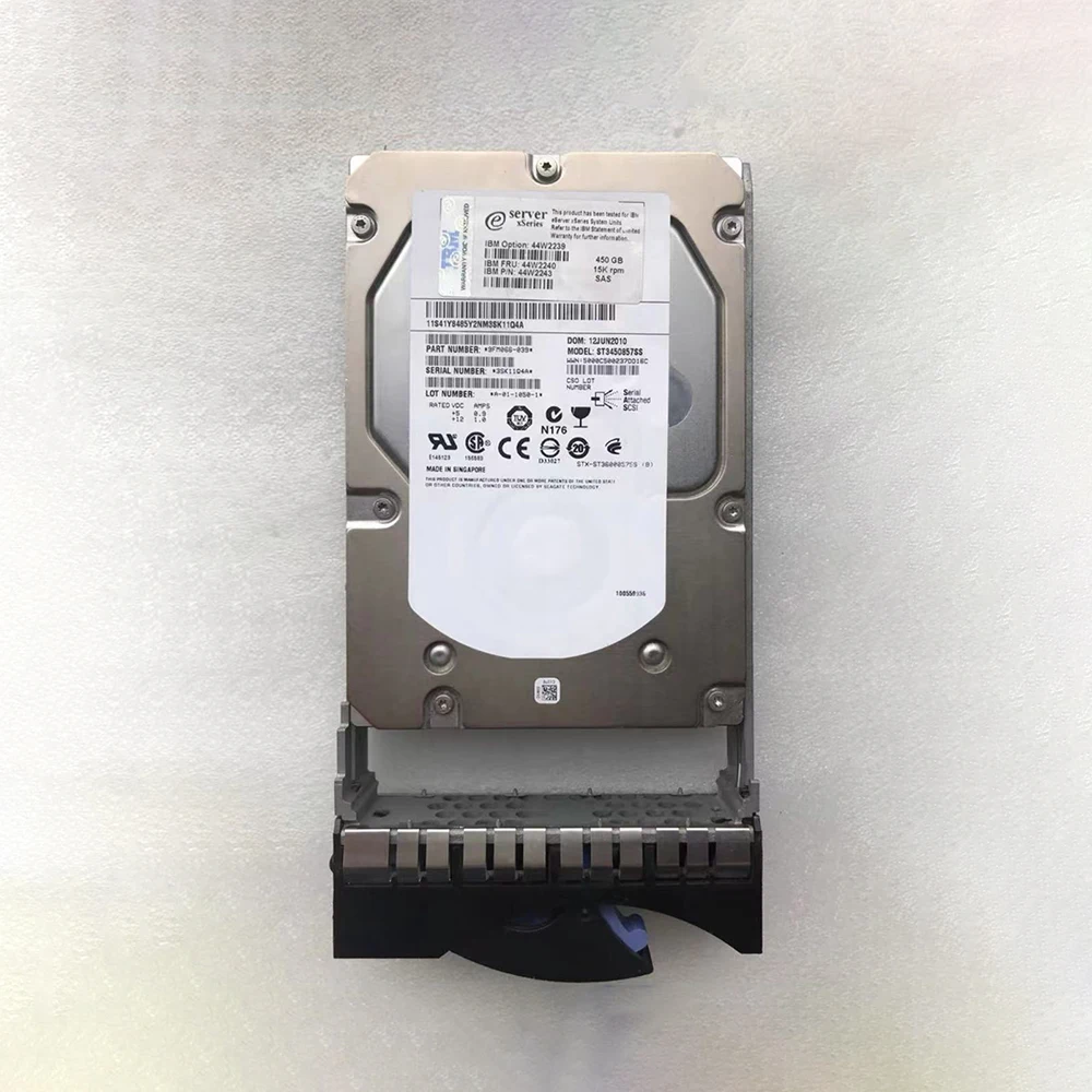 IBM  ϵ ũ, 42D0519 42D0520 46M7030 44W2240 450G 15K SAS 3.5 ġ