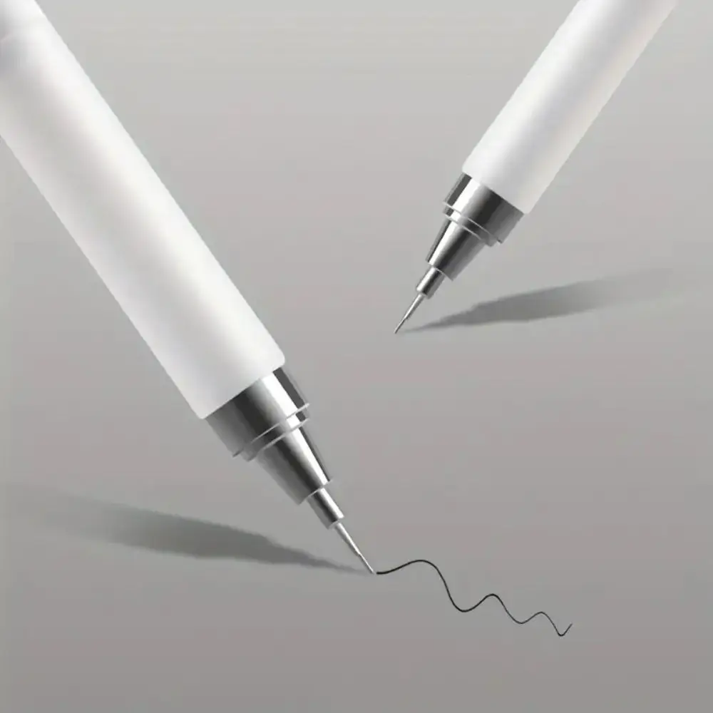 플라스틱 자동 연필 학생 문구, 흰색 지우개 연필, 학용품 선물 상자, 사무실 선물, 0.7mm