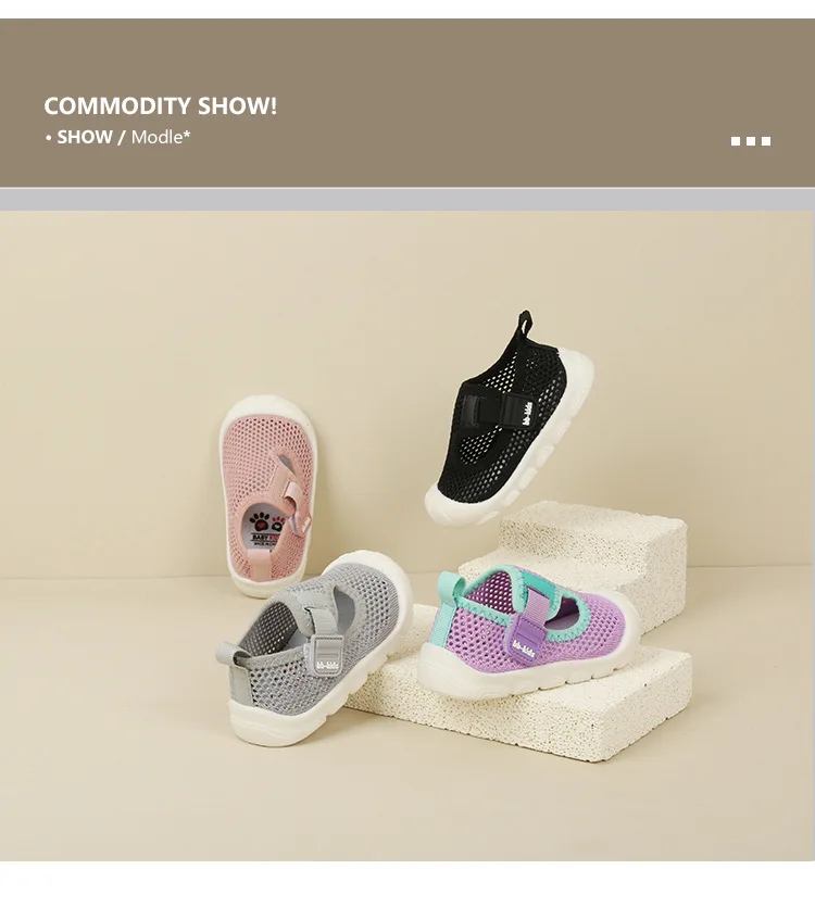 Description Picture 3 of itemBaby Toddler Girls Boys Shoes Lightweight Breathable for Non-Slip Infant First Walking Shoes Outdoor Toddler Sneakers