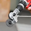 Electric Drill Cutter Metal Sheet Cutter Nibbler Double Headed Iron Metal Sheet Cutter Free Cutting Tool 5