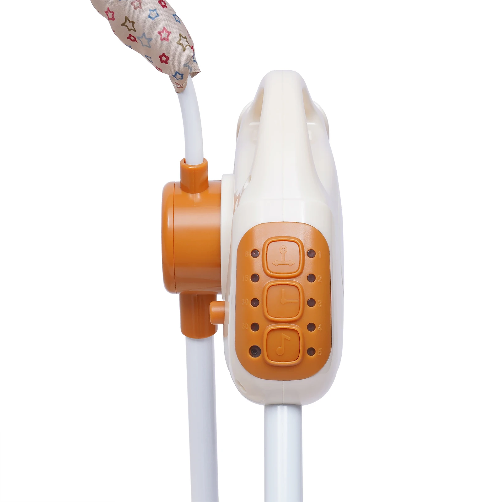 Electric Baby Cradle Swing Bed with Music & Remote