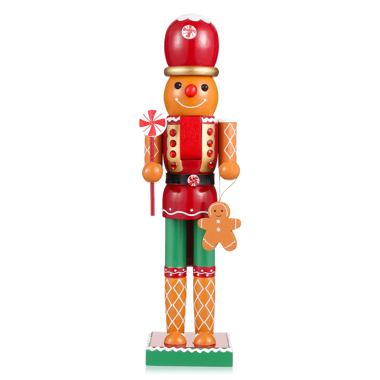 

Christmas Nutcracker Ornament Nutcracker Sculpture Christmas Wood Ornaments Wooden Nutcracker Figurine