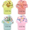 1.76oz DIY Slime Kit for Kids , Fluffy Butter Slime - Sensory Toys for Boys Girls, Perfect for Christmas Gifts Party Favors 1