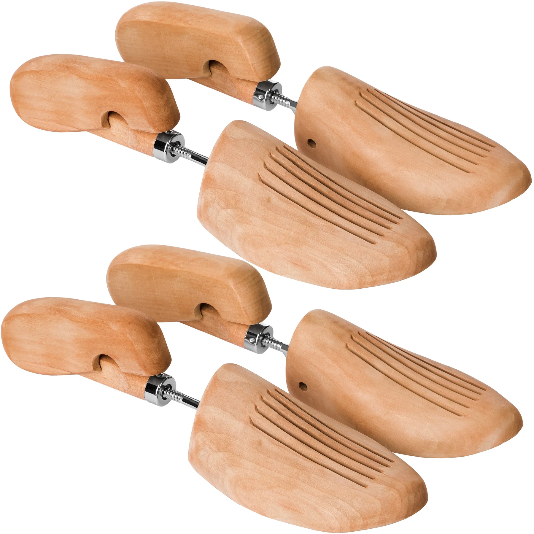 Tectake 2 Pairs Professional 3941wood Shoe Tree Shoe Trees For Shoes