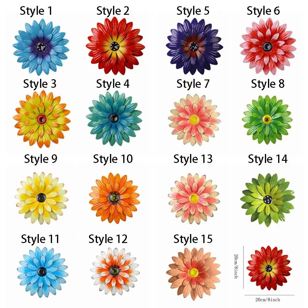Iron Flower Wall Decor 6