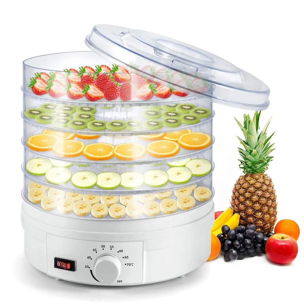 

1pcs Fruit Dryer Long Lasting Thermostatic Food Dehydrator Fruit Vegetable Meat Dehydrated Snack Drying Machine