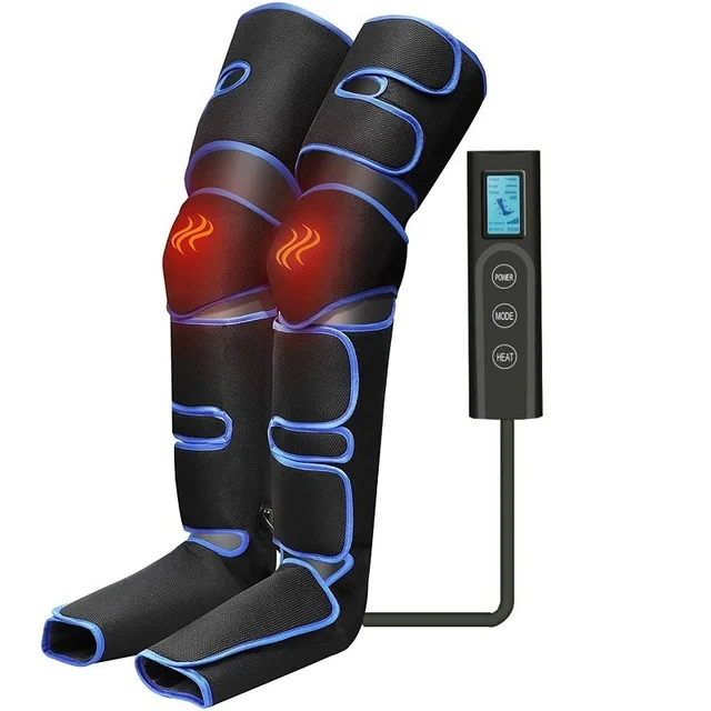 Leg Massager Compression for Thigh Calf Foot Massage Promotes Blood Circulation Muscles Relaxation Pain Relieve Boots Device new 360° electric heat foot air pressure leg knee massager promotes blood circulation body massager muscle relaxation