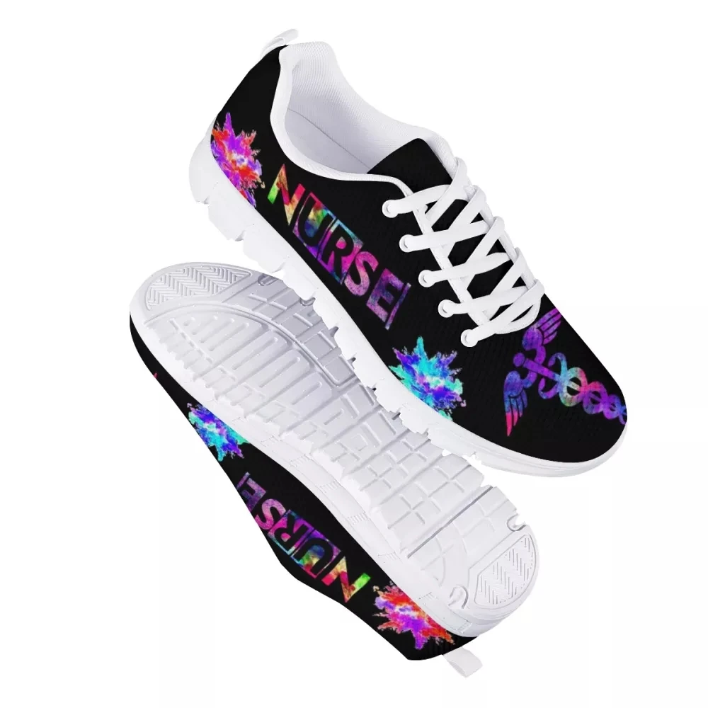 Casual Shoes Woman Dentist Sneaker Teeth Doctor Dental Print Summer Flats Female Mesh Zapatos De Mujer Dropship