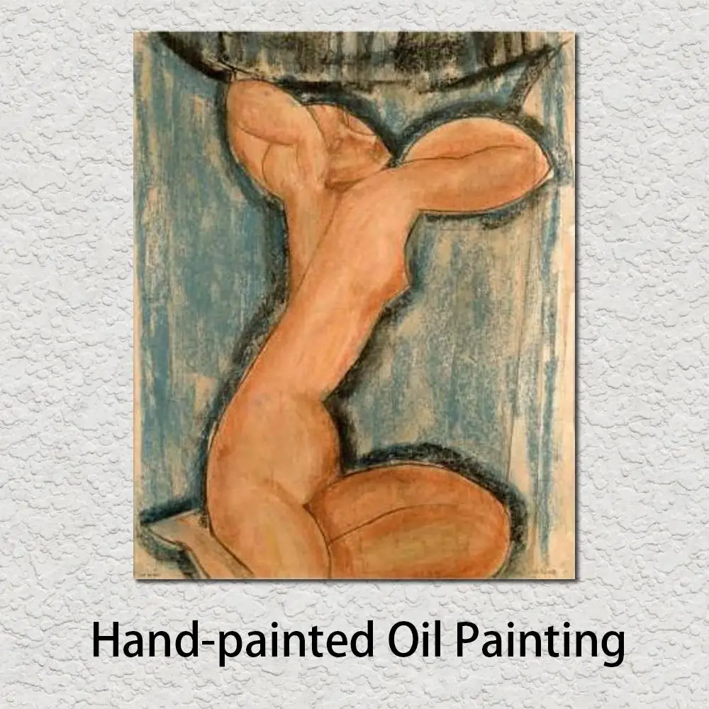 

Girl Paintings Modern Art Caryatid Amedeo Modigliani Canvas High Quality Hand Painted