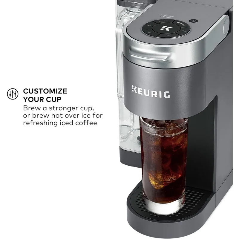 Keurig&reg; K-Supreme Single Serve K-Cup Pod Coffee Maker, MultiStream Technology, Gray