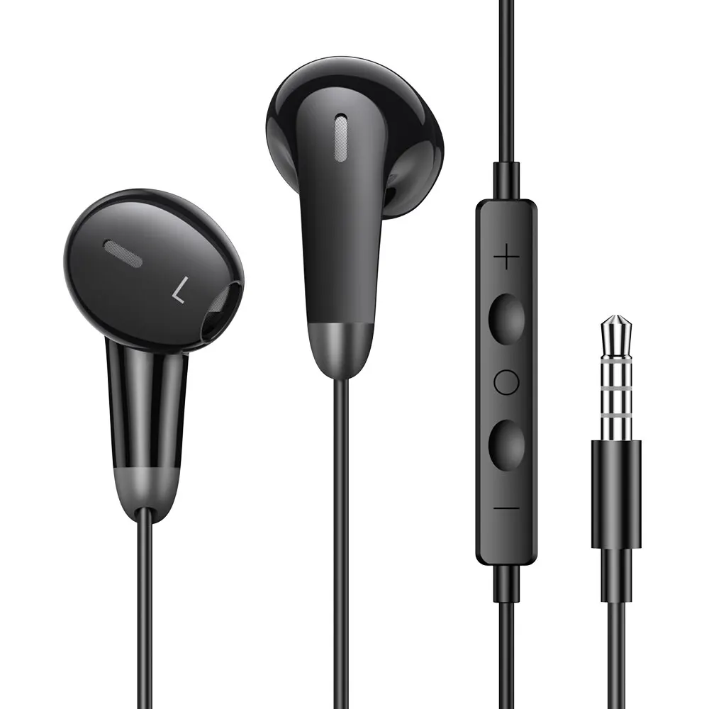 Premium In-Ear Wired Earphones with Microphone and Wired Control