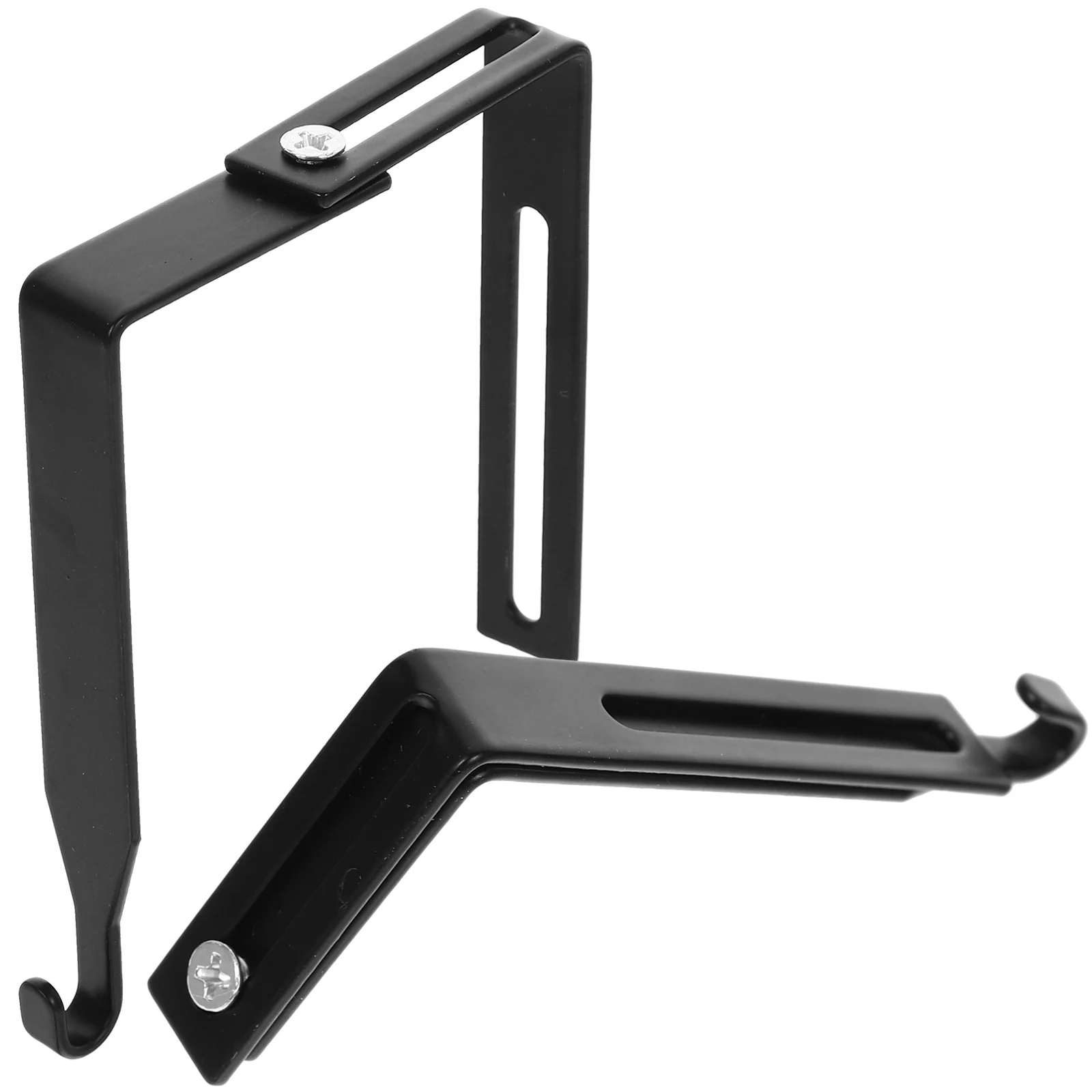 5 Pcs Hook up Hooks For Hanging Hangers Small Back Door Home Iron Clothes Multipurpose Adjustable Cubicle storage hook