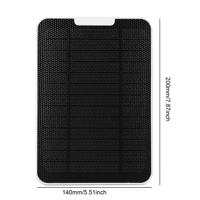 Solar Cells Charger IP65 Waterproof Monocrystalline Solar Panel with Rack and Screwdriver for Google Nest Camera Outdoor Indoor 6