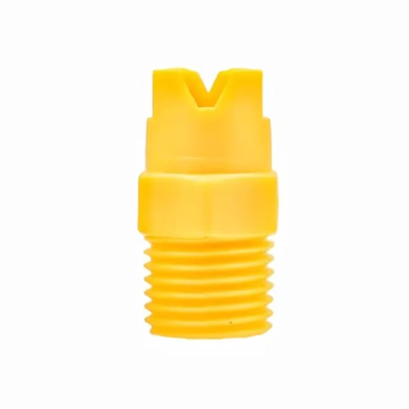 10 pcs 1/8" 1/4" 3/8" 1/2"plastic  PP vee jet flat fan spray nozzle 4