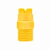 10 pcs 1/8" 1/4" 3/8" 1/2"plastic  PP vee jet flat fan spray nozzle 4