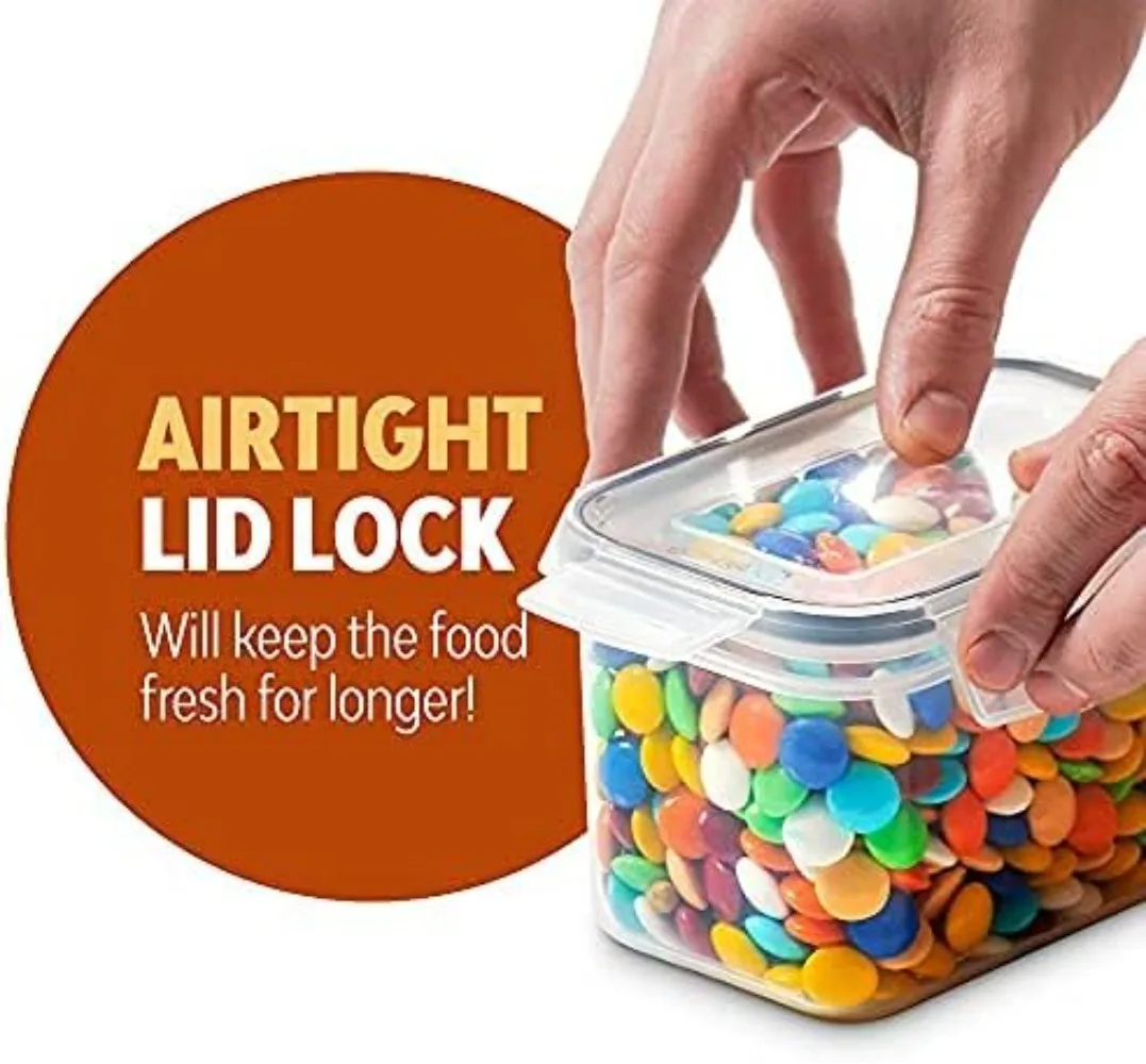 Airtight Food Storage Containers Set with Lids (24 Pack) for Kitchen a