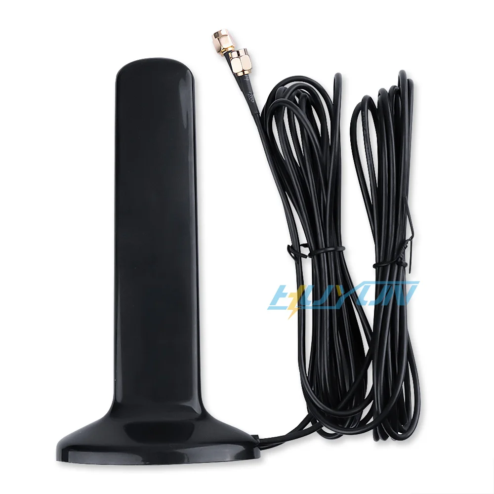 Vecys 4G LTE Antenne SMA Connecteur Mâle 12dBi 4G/5G Antenne Bâton de